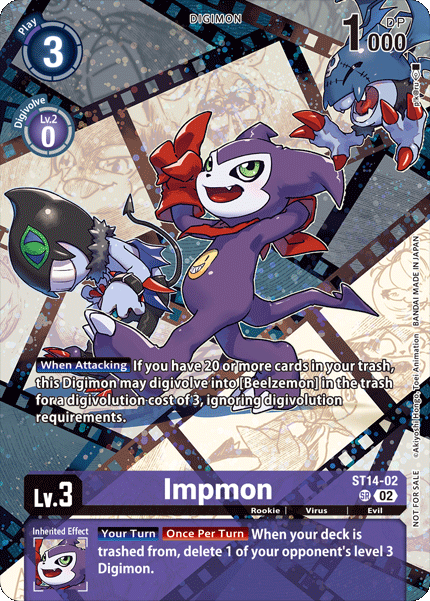 Impmon ST14-02 [ Inglese / Giapponese ]