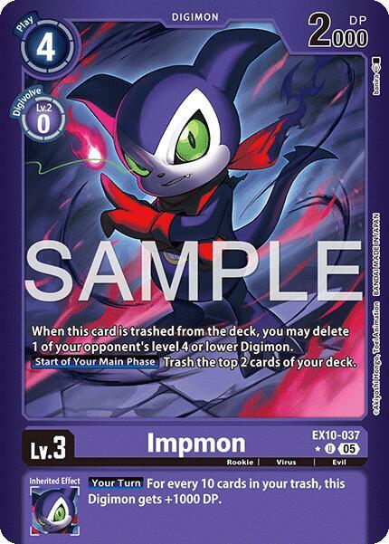 Impmon EX10-037 [ Inglese / Giapponese ]