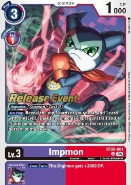 Impmon BT20-061 [ Inglese / Giapponese ]