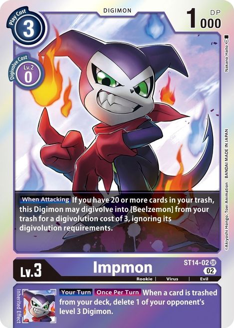Impmon ST14-02 [ Inglese / Giapponese ]