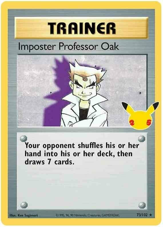 Imposter Professor Oak - Gran Festa 73/102 [ Italiano / Inglese ]