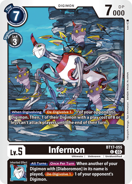 Infermon BT17-055 [ Inglese / Giapponese ]