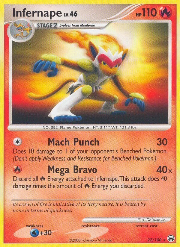 Infernape Lv.46 - Alba Suprema 22/100 [ Italiano / Inglese ]