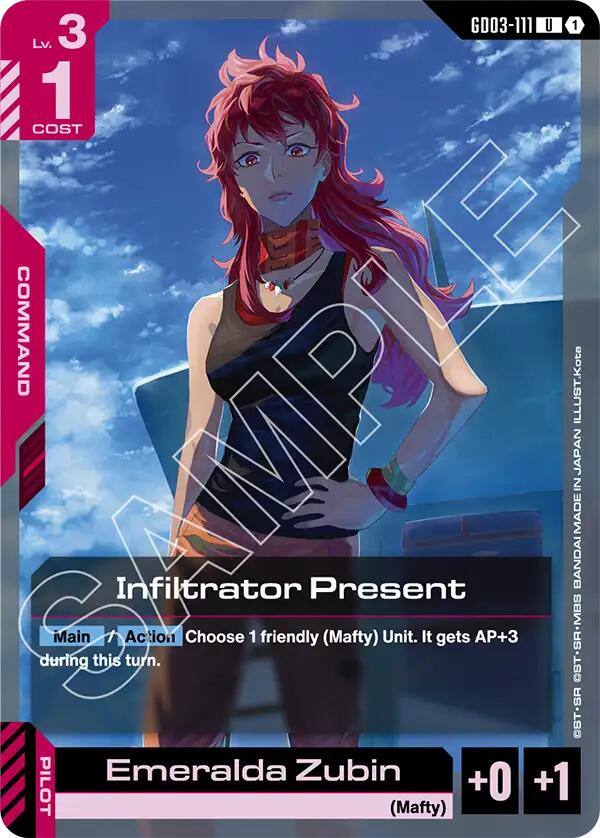 Infiltrator Present GD03-111 [ Inglese / Giapponese ]