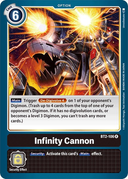 Infinity Cannon BT2-106 [ Inglese / Giapponese ]
