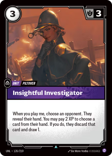 Insightful Investigator (Uncommon) [ Inglese / Cinese Semplificato ]