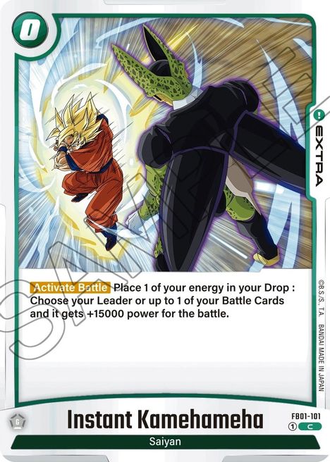 Instant Kamehameha FB01-101 [ Inglese / Giapponese ]