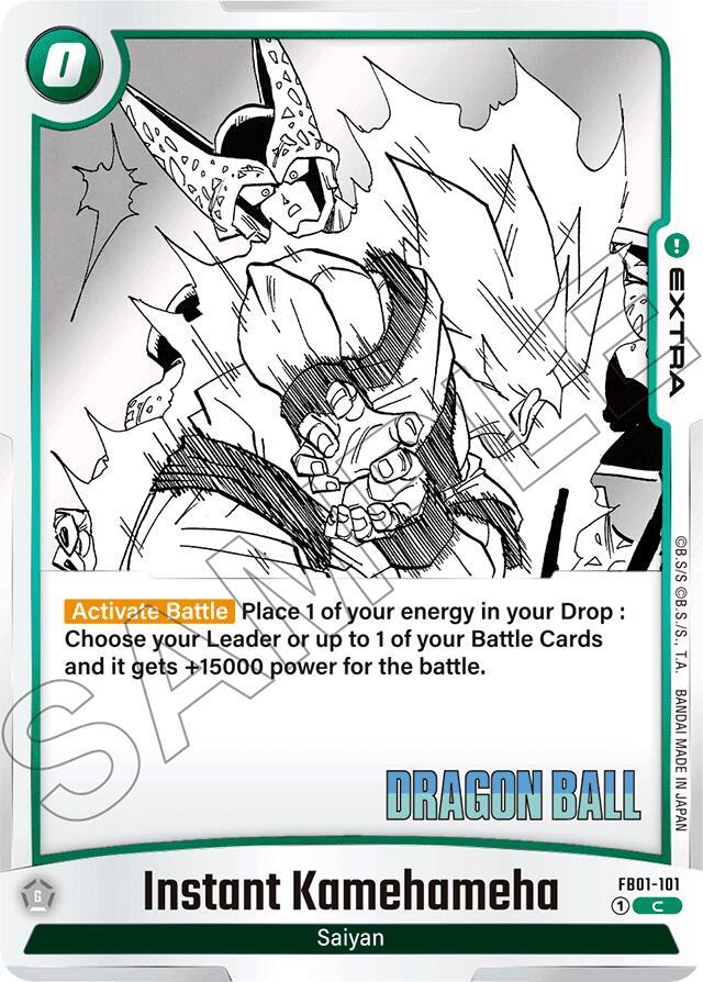 Instant Kamehameha FB01-101 [ Inglese / Giapponese ]