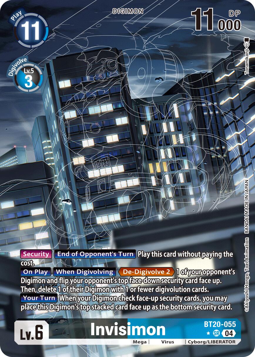 Invisimon BT20-055 [ Inglese / Giapponese ]
