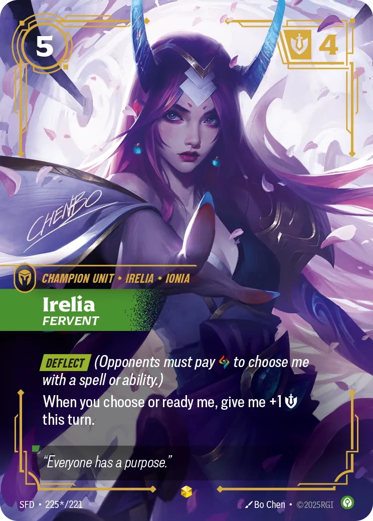 Irelia - Fervent [ Inglese / Cinese Semplificato ]