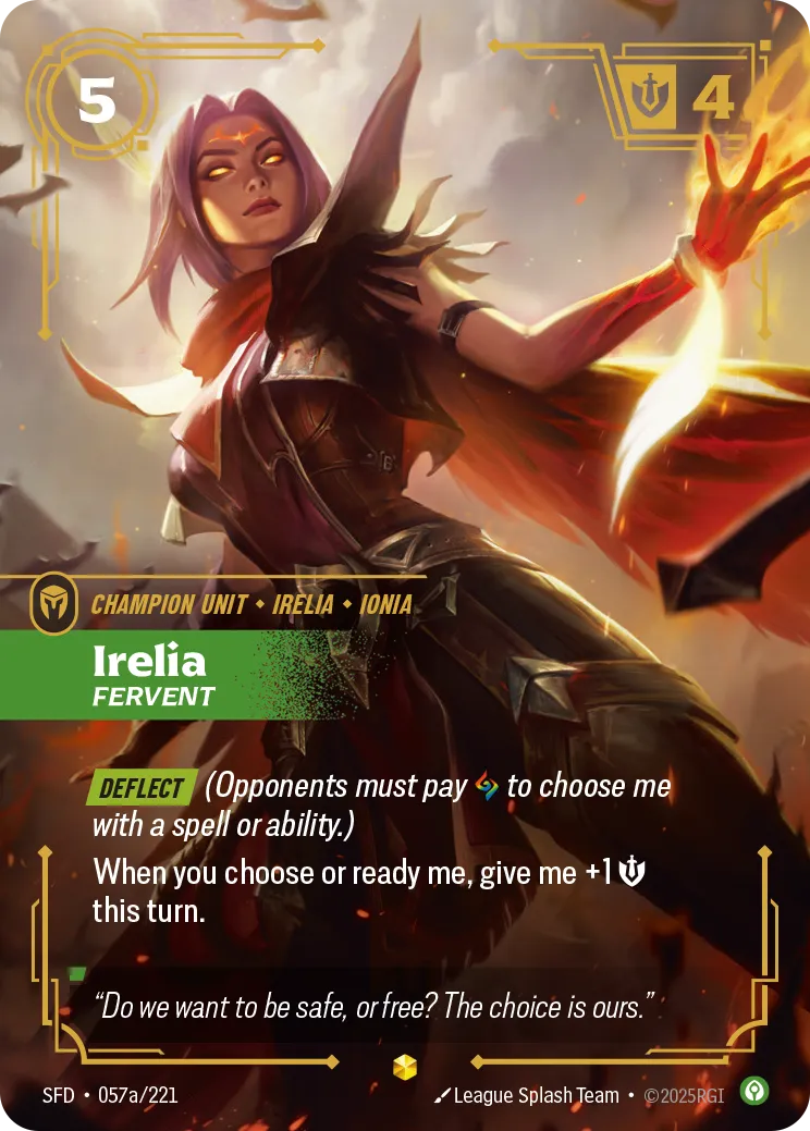 Irelia - Fervent [ Inglese / Cinese Semplificato ]