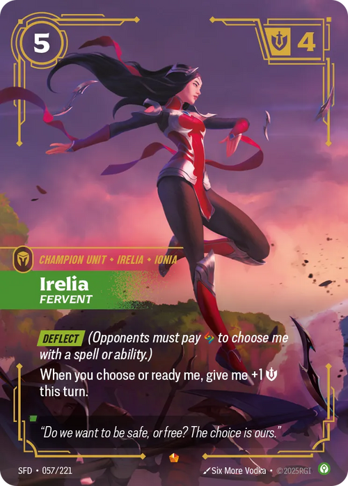 Irelia - Fervent [ Inglese / Cinese Semplificato ]
