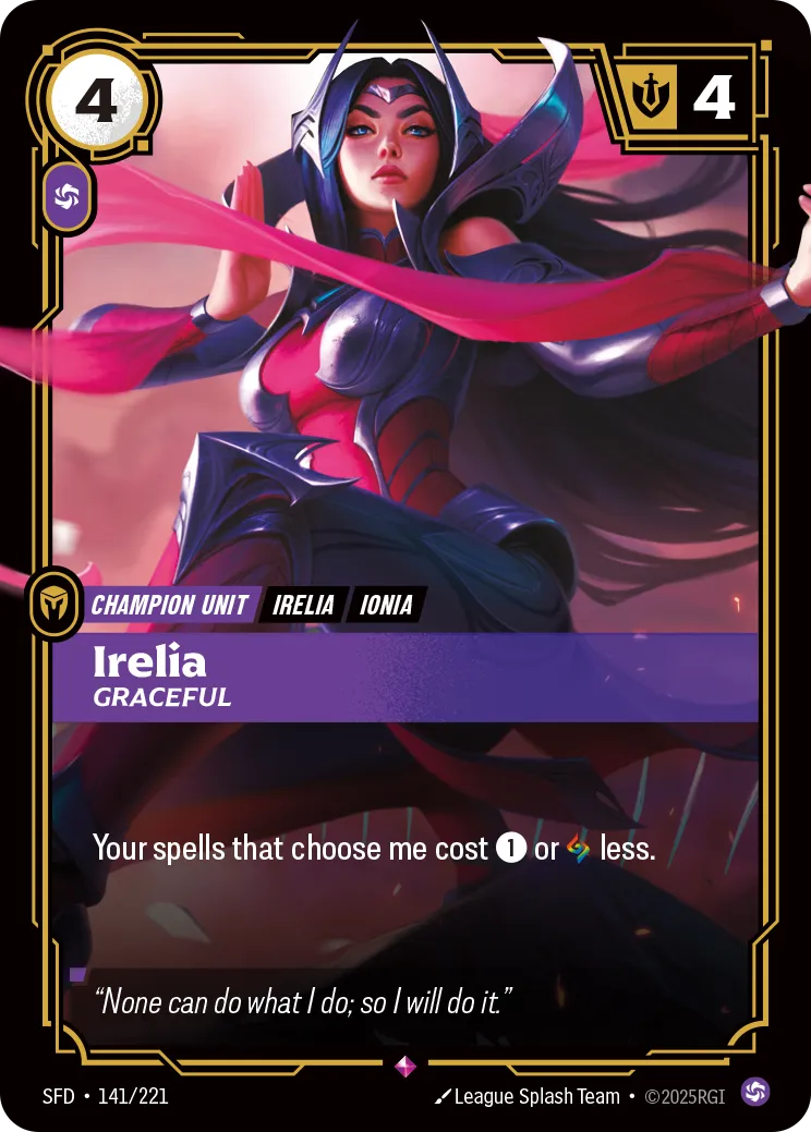 Irelia - Graceful [ Inglese / Cinese Semplificato ]