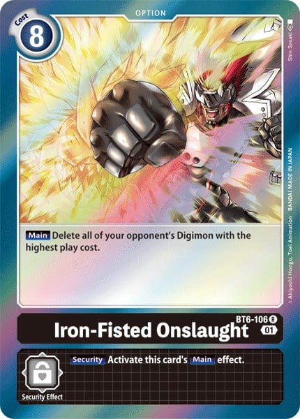 Iron-Fisted Onslaught BT6-106 [ Inglese / Giapponese ]