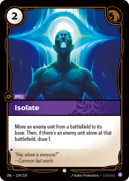 Isolate (Common) [ Inglese / Cinese Semplificato ]