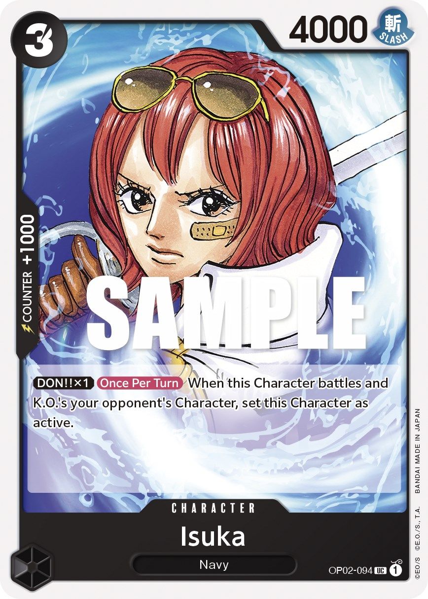 Isuka OP02-094 [ Inglese / Giapponese / Francese / Cinese Semplificato ]