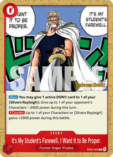 NM / Inglese / PROMO - (Pre-Release Stamp) - OP-15: Adventure on Kami’s Is.