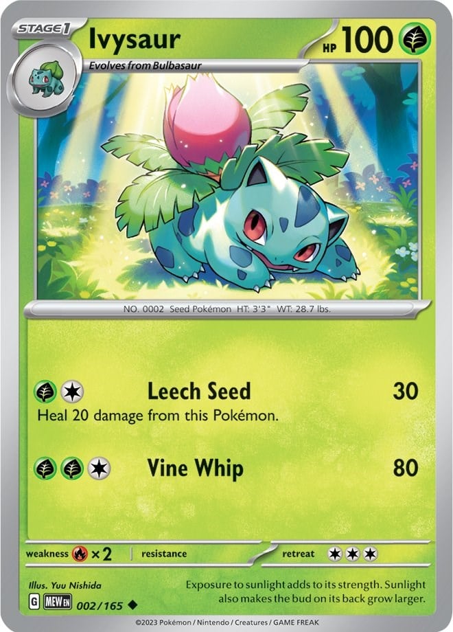 Ivysaur - 151 002/165 [ Italiano / Inglese ]