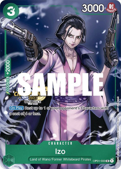 Izo OP01-033 [ Inglese / Giapponese / Francese / Cinese Semplificato ]