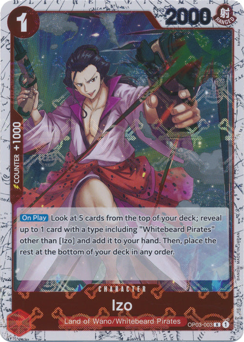 Izo OP03-003 [ Inglese / Giapponese / Francese / Cinese Semplificato ]