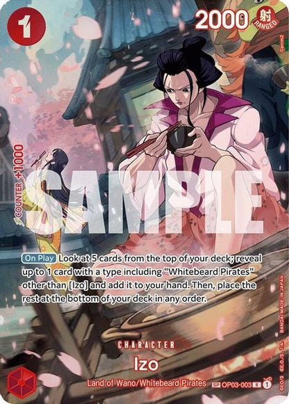 Izo OP03-003 [ Inglese / Giapponese / Francese / Cinese Semplificato ]