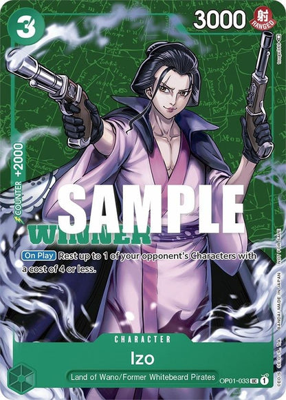 Izo OP01-033 [ Inglese / Giapponese / Francese / Cinese Semplificato ]