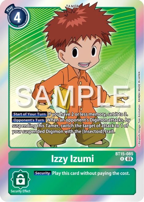 Izzy Izumi BT15-085 [ Inglese / Giapponese ]