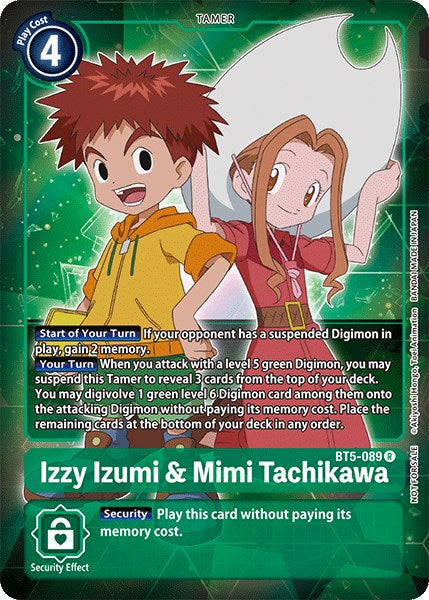 Izzy Izumi & Mimi Tachikawa BT5-089 [ Inglese / Giapponese ]