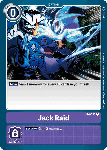 Jack Raid BT4-111 [ Inglese / Giapponese ]
