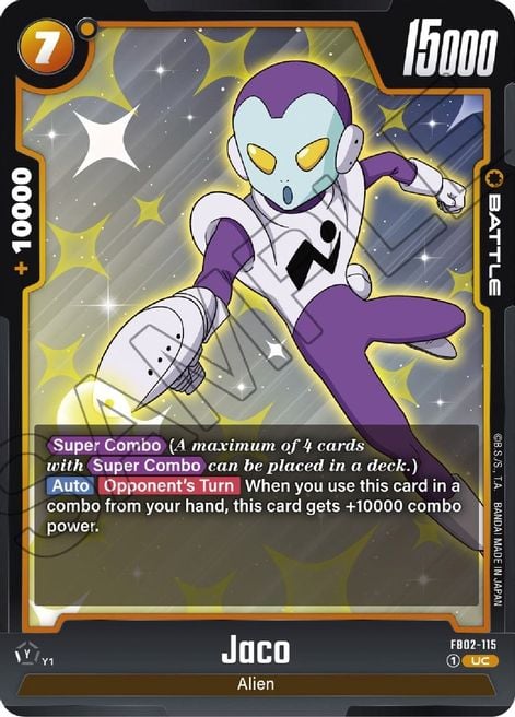 Jaco FB02-115 [ Inglese / Giapponese ]