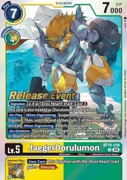 JaegerDorulumon BT19-038 [ Inglese / Giapponese ]
