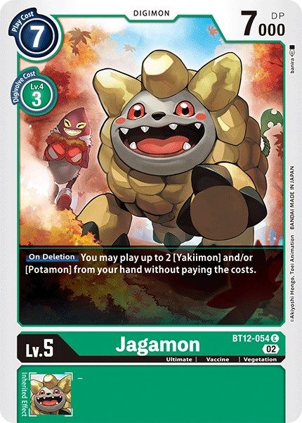 Jagamon BT12-054 [ Inglese / Giapponese ]