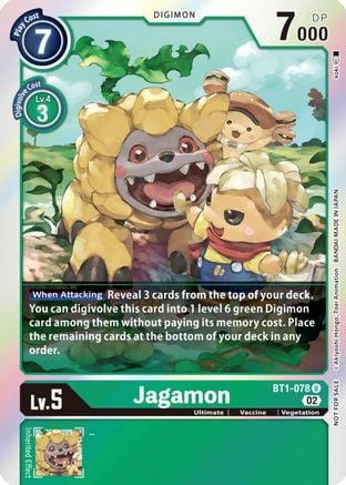 Jagamon BT1-078 [ Inglese / Giapponese ]
