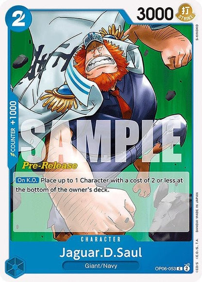 Jaguar D Saul OP06-053 [ Inglese / Giapponese / Francese / Cinese Semplificato ]