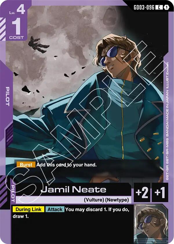 Jamil Neate GD03-096 [ Inglese / Giapponese ]
