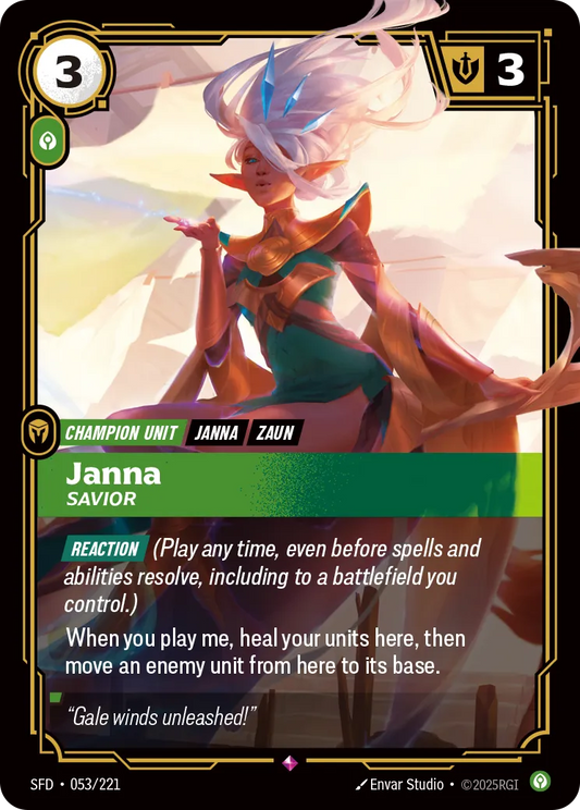 Janna - Savior [ Inglese / Cinese Semplificato ]