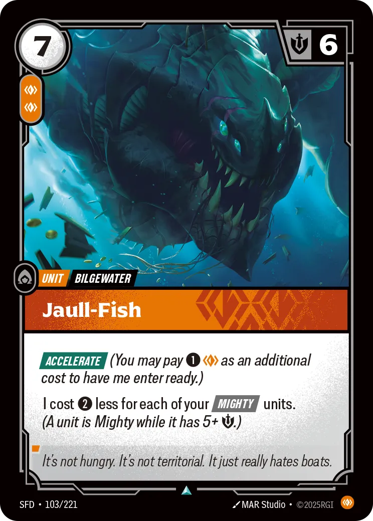 Jaull-Fish (Uncommon) [ Inglese / Cinese Semplificato ]