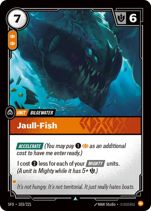 Jaull-Fish (Uncommon) [ Inglese / Cinese Semplificato ]