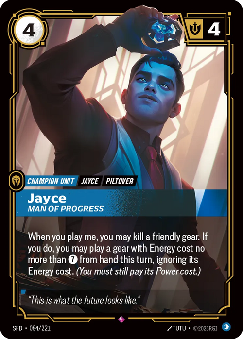 Jayce - Man of Progress [ Inglese / Cinese Semplificato ]