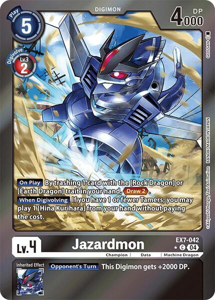 Jazardmon EX7-042 [ Inglese / Giapponese ]