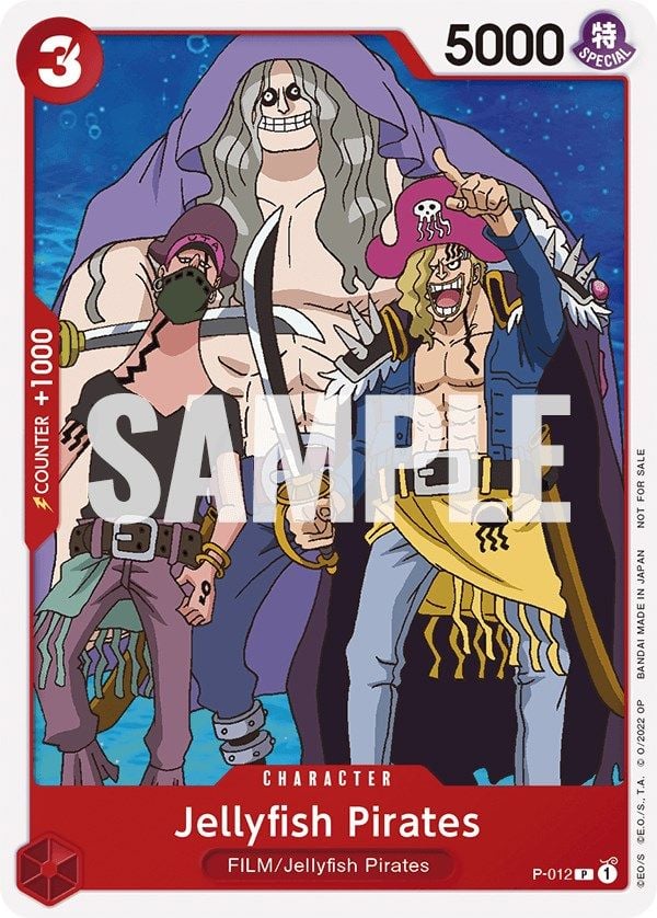 Jellyfish Pirates P-012 [ Inglese / Giapponese / Francese / Cinese Semplificato ]