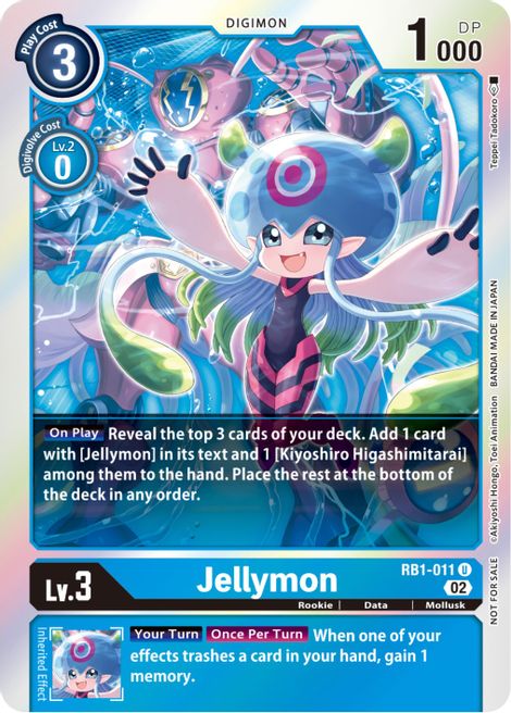 Jellymon RB1-011 [ Inglese / Giapponese ]