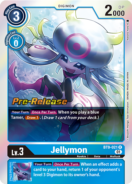Jellymon BT9-021 [ Inglese / Giapponese ]