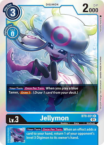 Jellymon BT9-021 [ Inglese / Giapponese ]