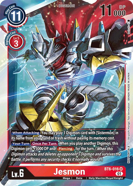 Jesmon BT6-016 [ Inglese / Giapponese ]