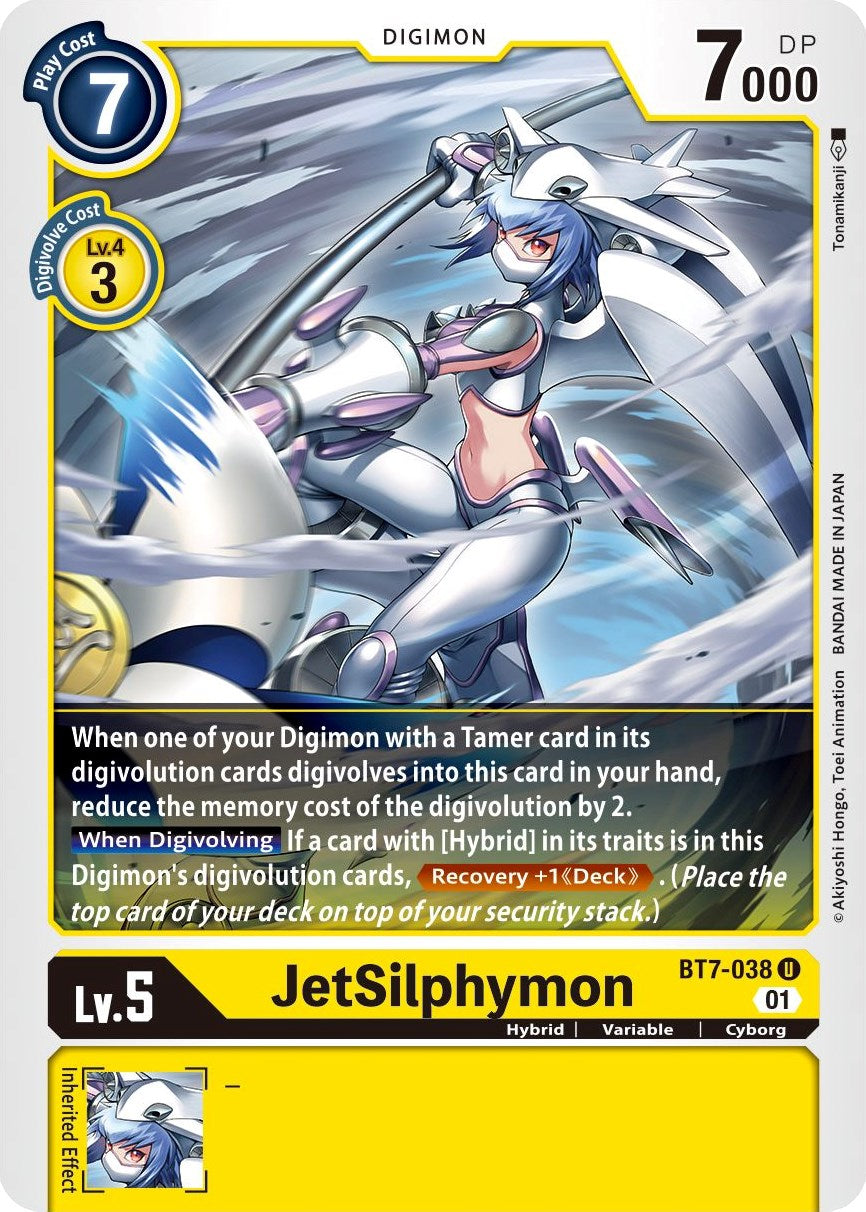 JetSilphymon BT7-038 [ Inglese / Giapponese ]