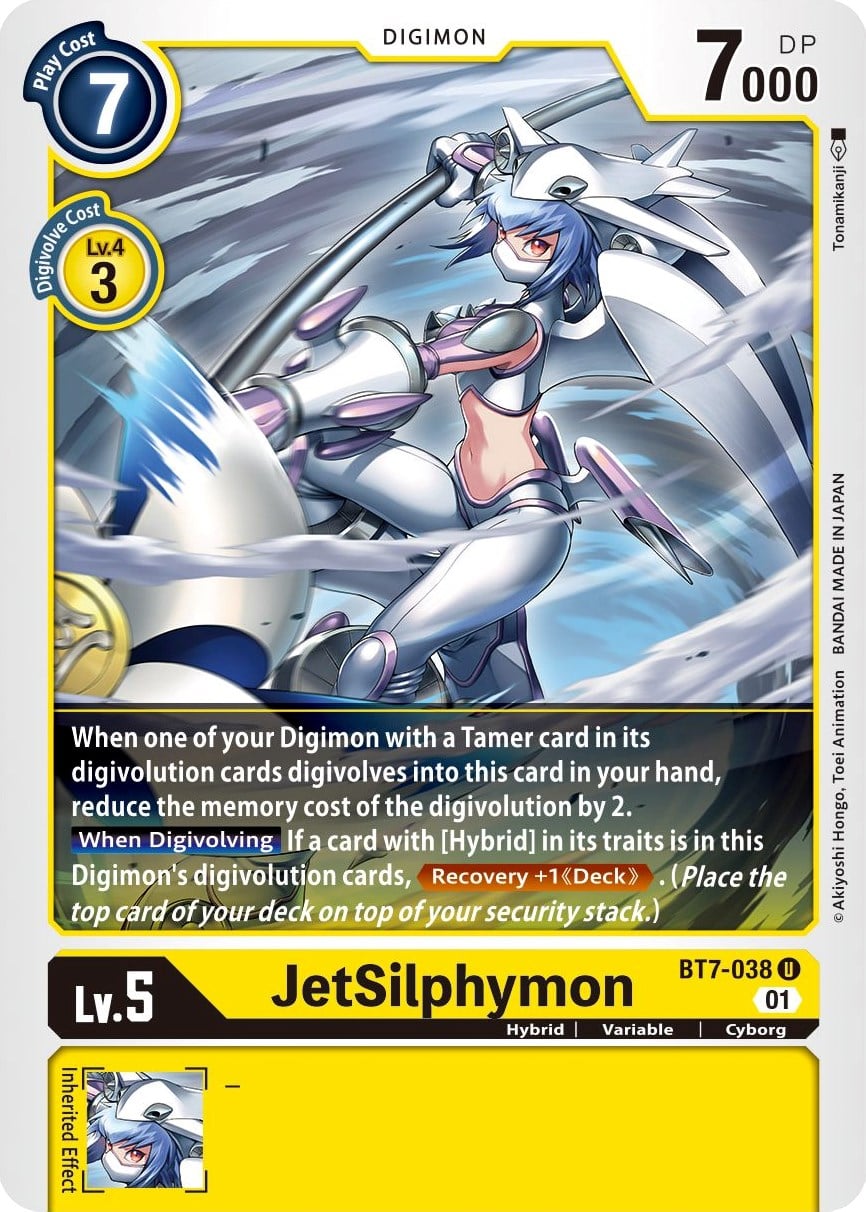 JetSilphymon BT7-038 [ Inglese / Giapponese ]
