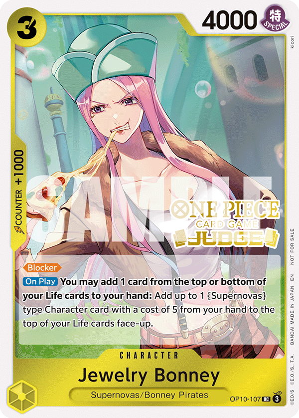 Jewelry Bonney OP10-107 [ Inglese / Giapponese / Francese / Cinese Semplificato ]