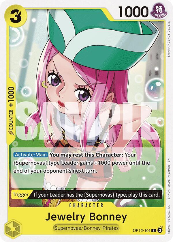 Jewelry Bonney OP12-101 [ Inglese / Giapponese / Francese / Cinese Semplificato ]