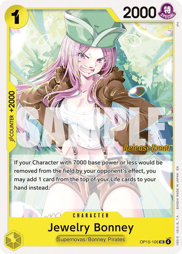 Jewelry Bonney OP15-004 [ Inglese / Giapponese / Francese / Cinese Semplificato ]